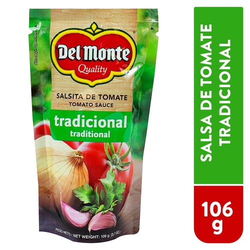 Salsa Del Monte De Tomate Tradicional - 106 g