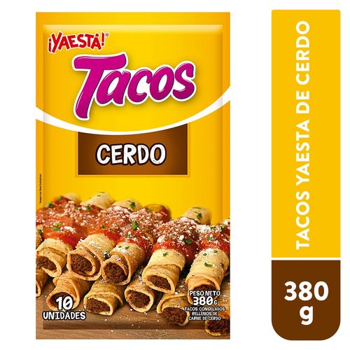 Tacos de cerdo YaEstá paquete 10 Uds - 380 g