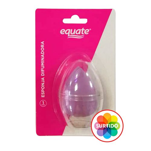 Esponja Para Maquillaje Marca Equate Blender - 1 Unidad