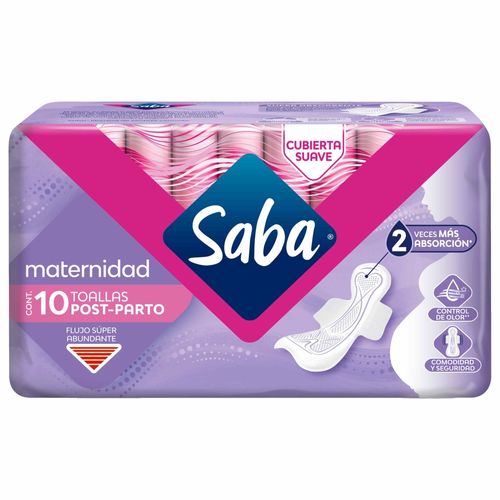 Protector Saba maternidad post parto -10 uds