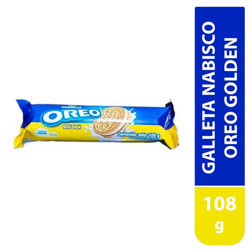 Galleta Nabisco Oreo Golden - 108 g