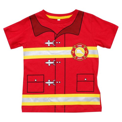 Set Pijama Bomberos Corto