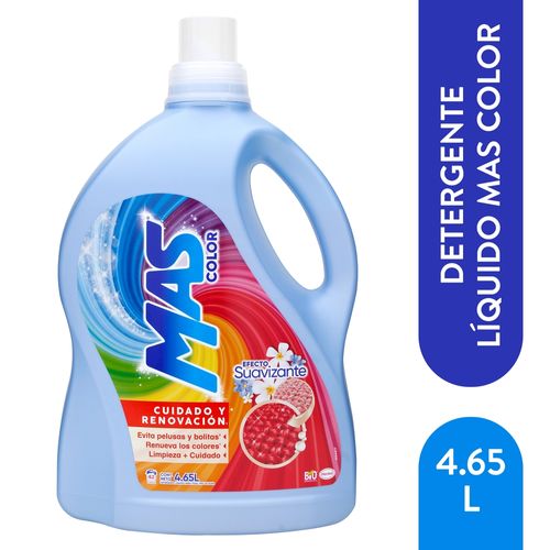 Detergente Líquido Suavizante Mas Color - 4650ml