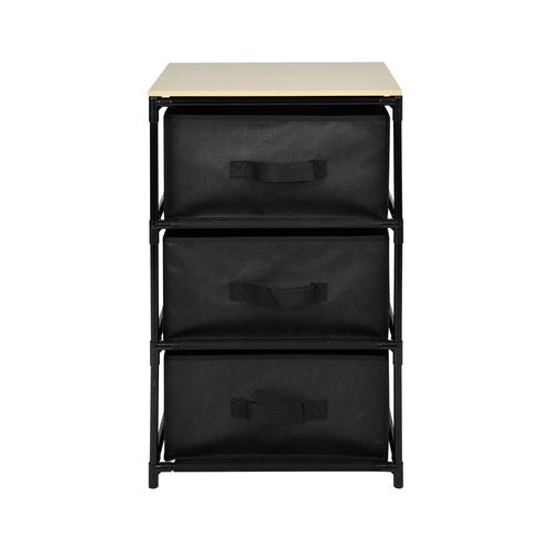 Mueble Mainstays de almacenamiento con 3 gavetas -40x30x69 cm