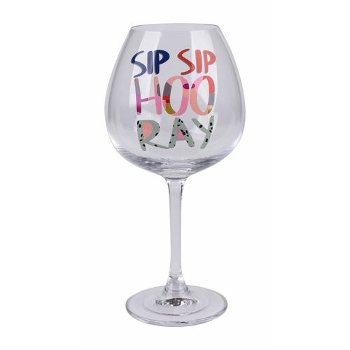 Copa Mainstays para vino con calcomanía -21 onz