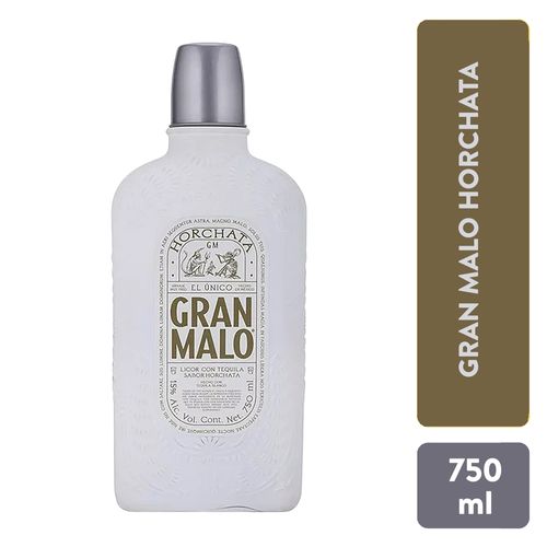 Licor D Tequila Gran Malo Horchata 750ml