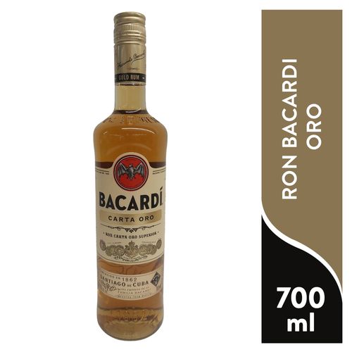 Ron Bacardi Oro - 700 ml