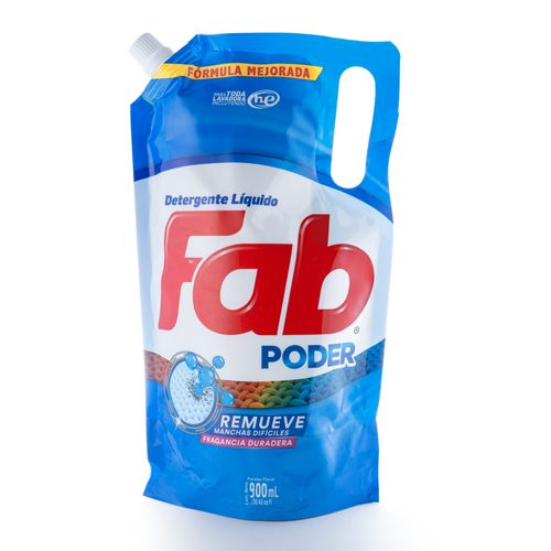 Detergente Liquido Fab Paraiso Floral Doy Pack - 900 ml
