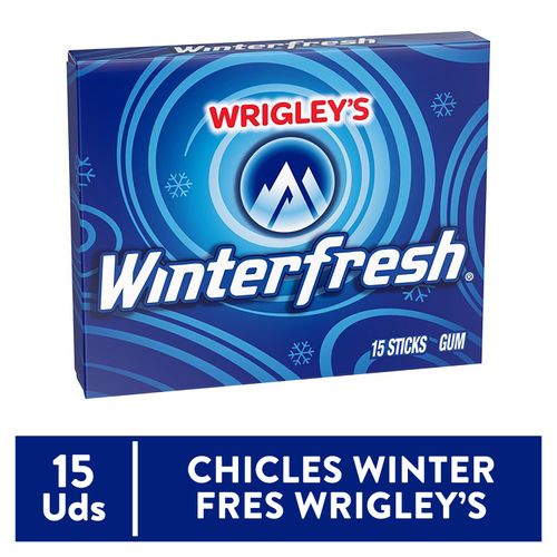 Goma De Mascar Wrigleys Winterfresh 15st
