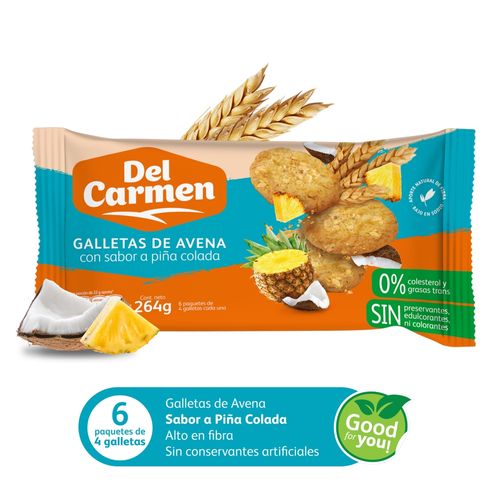 Galletas Del Carmen Piña Colada - 264 g
