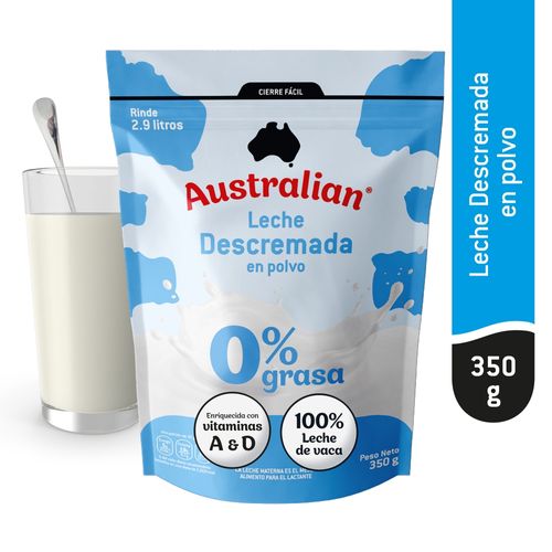 Leche Australian En Polvo Descremada - 350 g