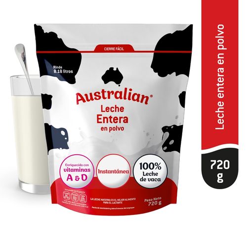 Leche Australian Entera - 720 g