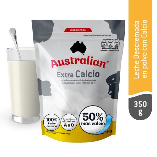 Leche en polvo Australian extra calcio - 350 g