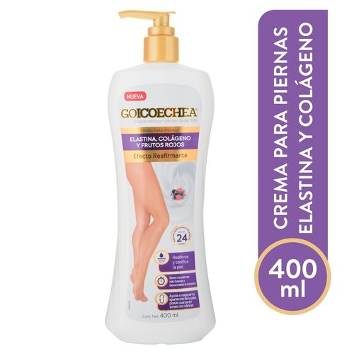 Crema Goicoechea Elastina Colágeno y Frutos rojos - 400 ml