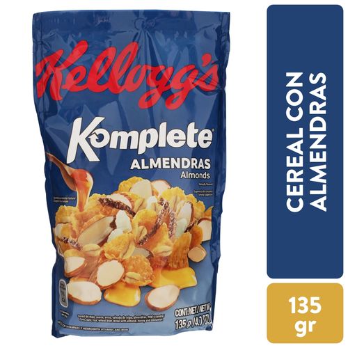 Cereal Kelloggs Komplete Almendra - 135 g
