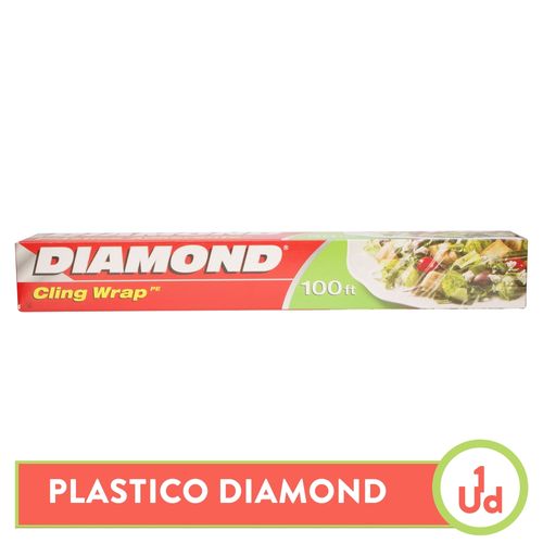 Plástico Diamond Para Envolver 100 Pies - 1 Rollo