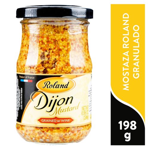 Mostaza Roland Ramel Dijon Granulado - 180gr