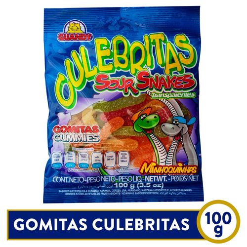 Gomita Guandy Culebrita Azúcarada - 100 g