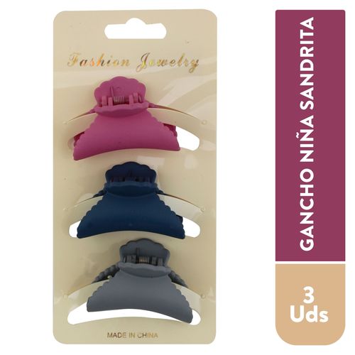 Prensas Sandrita, de metal -3 uds