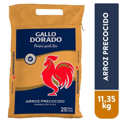 Arroz Gallo Dorado Precocido - 11350 g