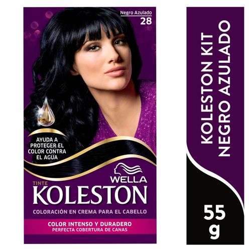 Tint Koleston Wella Negro Azulado 28 - 1unidad