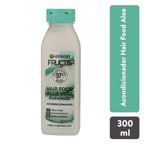 Hair Food Acondicionador De Hidratación Garnier Fructis Aloe Vera - 300ml