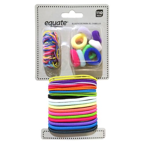 Colas Para El Cabello Marca Equate - 100 Pzs