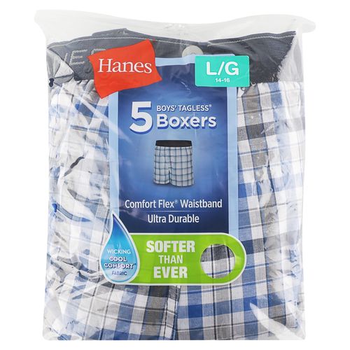 P5 Boxer Nino Hanes Surtido L