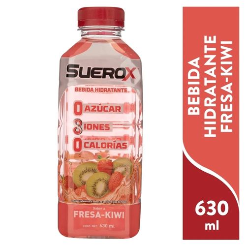 Bebida Hidratante Suerox Sin Azúcar Fresa Kiwi -630 ml