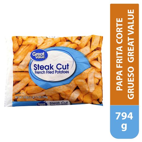 Papa Frita Great Value Corte Grueso - 794 g