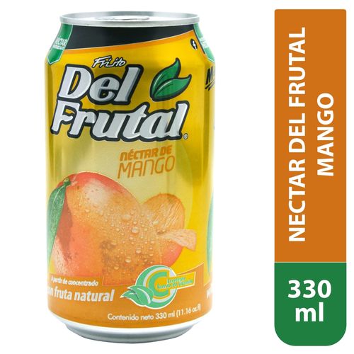 Nectar Del Frutal Mango Lata  - 330ml