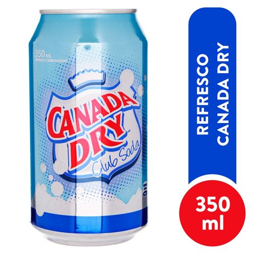 Gaseosa Canada Dry Soda Regular Lata - 354 ml