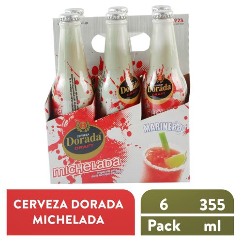Cerveza Dorada Michelada 6 Pack -  2100 ml