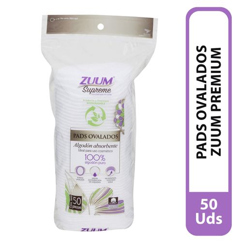 Pads Ovalados Zuum Premium 50 Ud