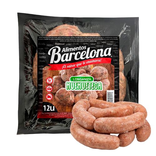 Longaniza Barcelona Huehueteca - 1 Lb