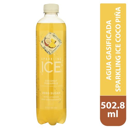 Bebida Sparklin Ice Coco Pine Azúcar - 502.8gr