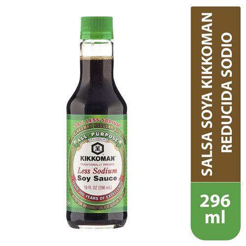 Salsa Kikkoman De Soya Baja Sodio 10oz