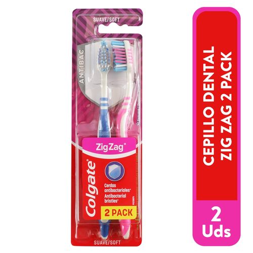 Cepillo Dental Zig Zag 2pack 2ea