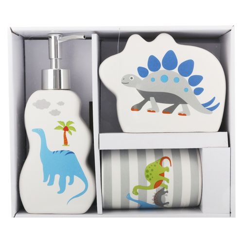 Set Mainstays Kids de baño dinosaurio 3 piezas