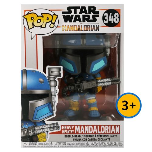 Pop Star Wars: Mandalorian - Heavy Infantry Mandal Fig. Vinil