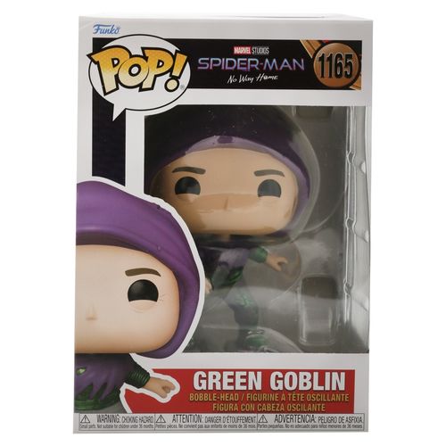 Pop Marvel: Spider-Man Nwh S3 - Green Goblinfig. Cabeza Oscilante