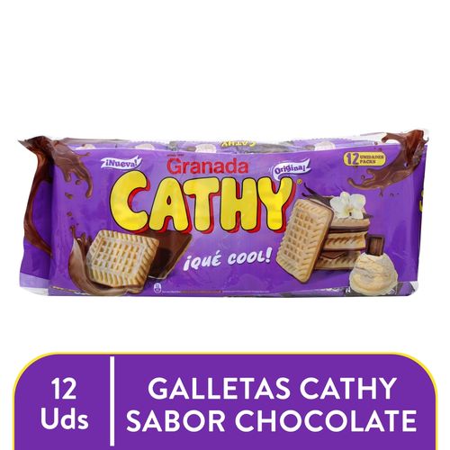 Galleta Cathy Vainilla Granada 252gr