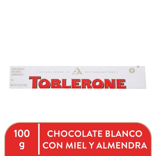 Chocolate Toblerone Blanco - 100 g