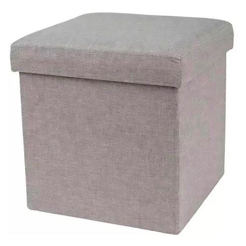 Almacenamiento Mainstays Otomano Gris