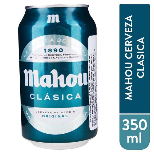 Cerveza Mahou clásica -330 ml