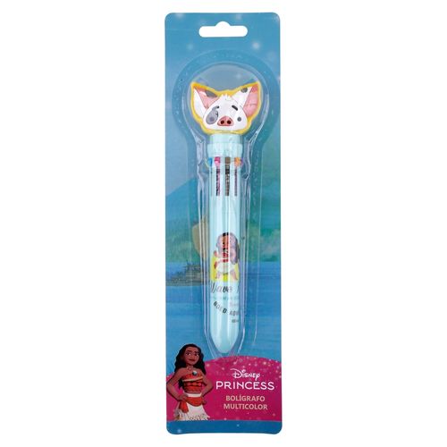 Lapiceros y Correctores Moana 2 Moanna Boligrafo 3d Retractil 10 Colores