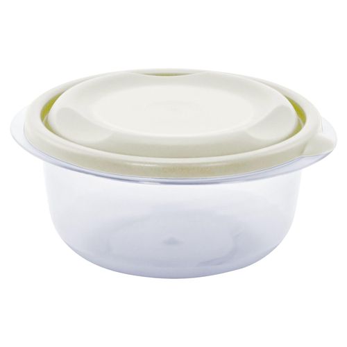 Bol Redondo Guateplast Domo 3 Transparencias- Color Marfil