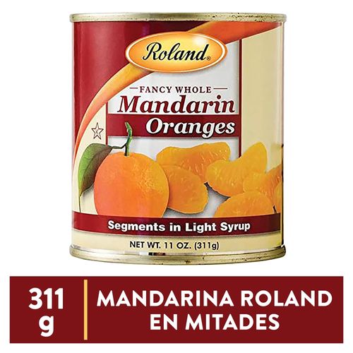 Mandarina Roland En Mitades - 311 g