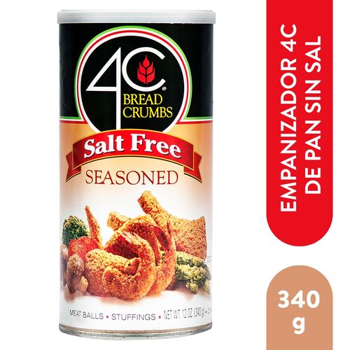 Empanizador 4C pan rallado sin sal - 340 g