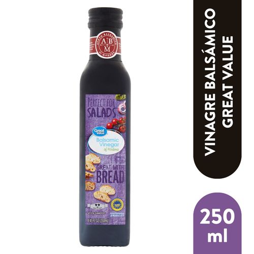 Vinagre Great Value Balsamico - 250ml
